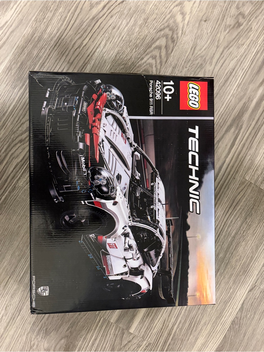 LEGO Technic Porsche Race Car - White, Black & Red Accents